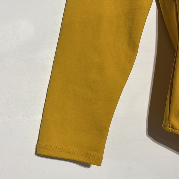 NEW Free People Truth Or Square Duo Bodysuit Size Large Mustard Yellow - Picture 3 of 8